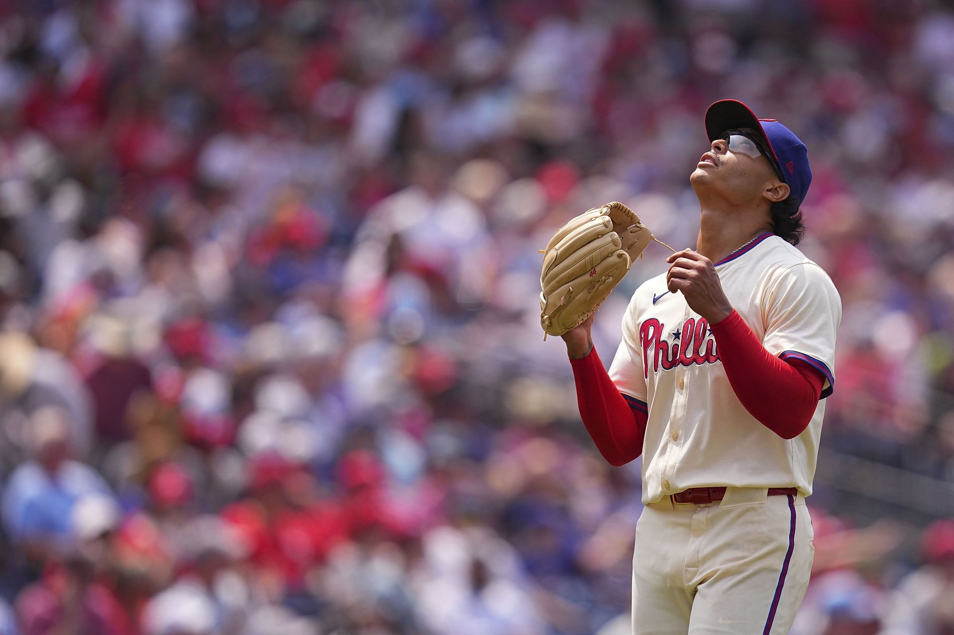 Jesus Luzardo in action against the Chicago Cubs - Source: Getty